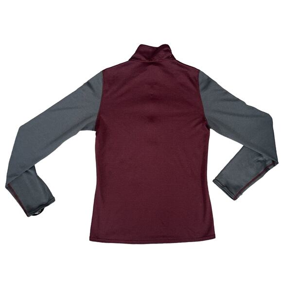 Patagonia Men's Capilene 3 Midweight Zip-Neck Baselayer Shirt X-Small Burgundy - Picture 6 of 9